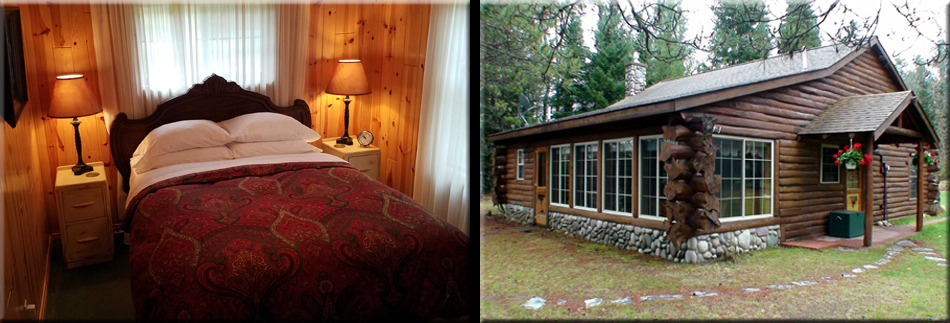 Bedroom 1 and Cabin in Winter